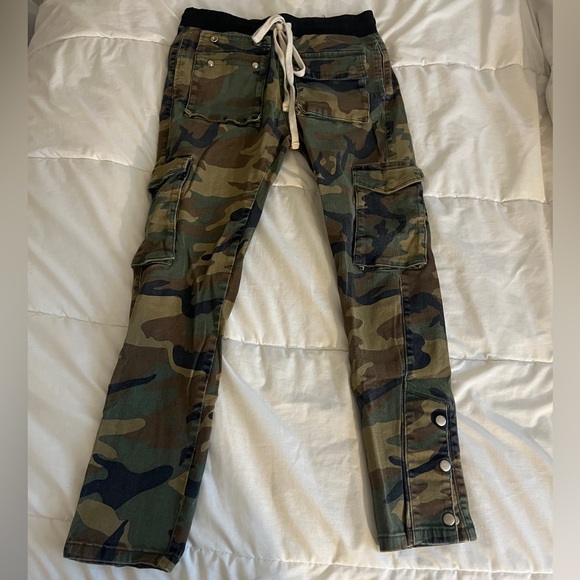 MNML Pants Mnml Camo Cargo Pants Poshmark